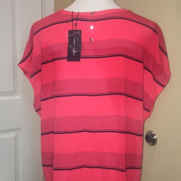 Tommy Hilfiger Peach Blue - XXL Blouse/Top - Picture 5 of 12